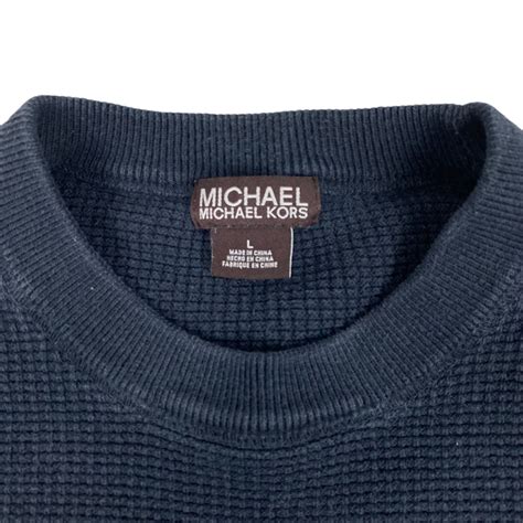 michael kors waffle stitch|Michael Kors Men's Waffle Stitch Full Zip with Mock Neck.